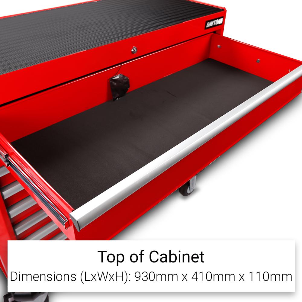 Daytona D43B 12 Drawer Red Tool Box Roller Cabinet – image 7