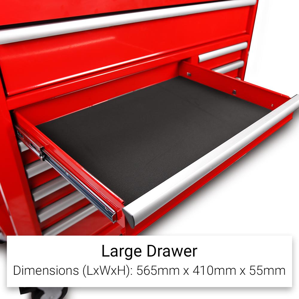 Daytona D43B 12 Drawer Red Tool Box Roller Cabinet – image 8