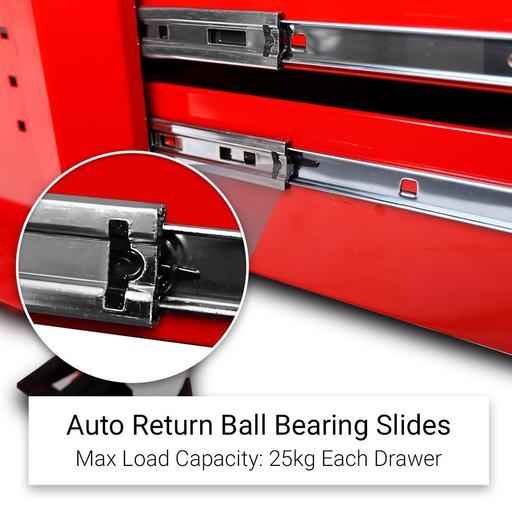 Daytona D43B 12 Drawer Red Tool Box Roller Cabinet – image 17