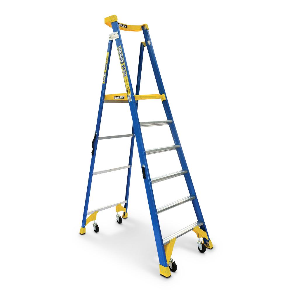 Bailey FS13533 1.8m Pro FG P170 6 Job Station Platform Stepladder – image 1