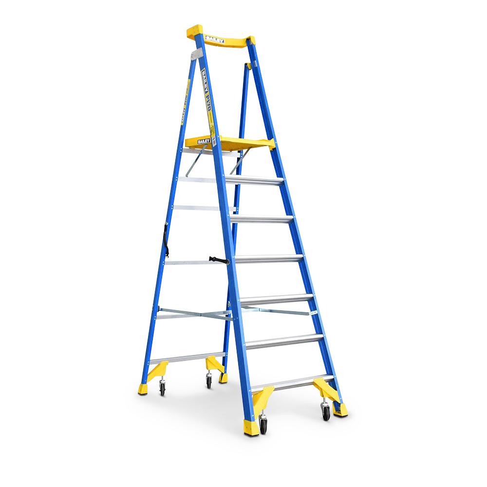 Bailey FS13534 2.03m Pro FG P170 7 Job Station Platform Stepladder – image 1