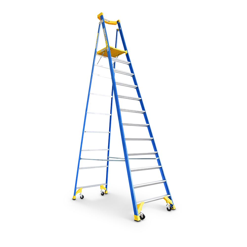 Bailey FS13537 3.49m Pro FG P170 12 Job Station Platform Stepladder – image 1