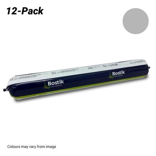 Bostik 3013216012PK 12-Pack 600ml ISR 70-03 Simson Silicone Elastic Adhesive/ Sealant - Grey