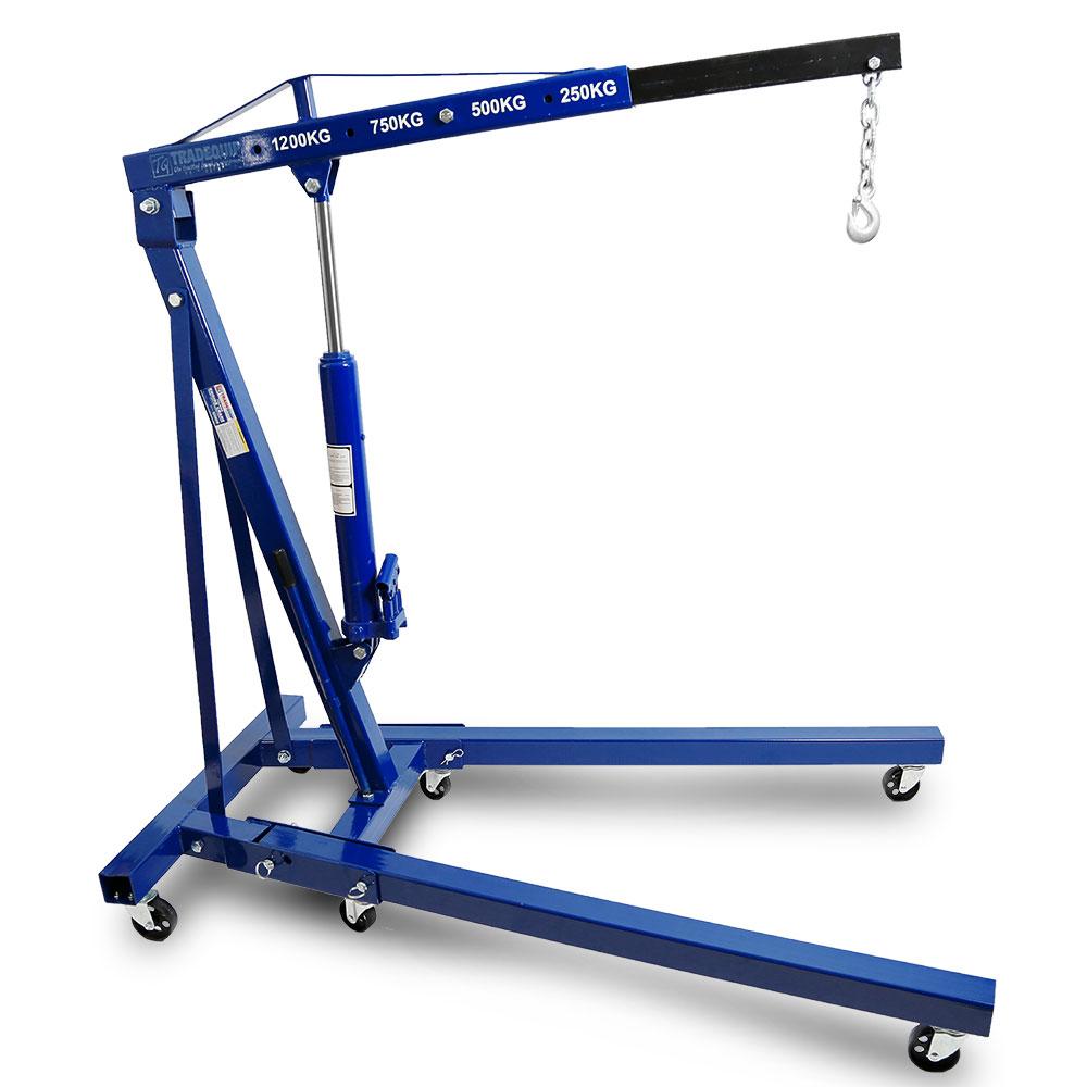 TradeQuip 1001T 1200kg Foldable Engine Crane – image 2