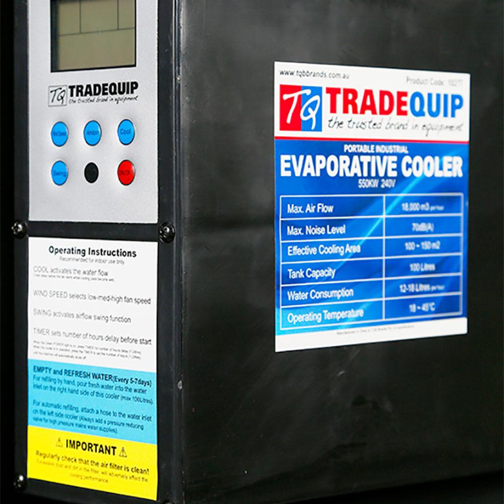 TradeQuip 1027T 550W Evaporative Cooler – image 10