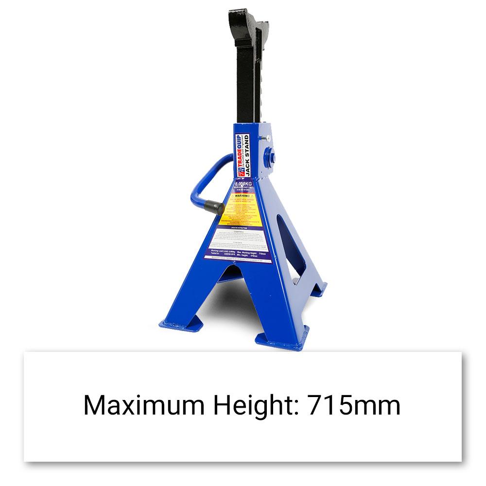 TradeQuip 1162T 8000kg Ratchet Jack Stands – image 4