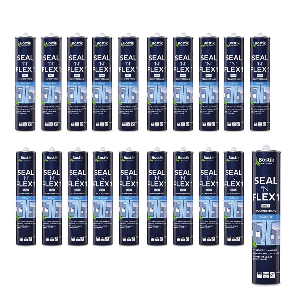 Bostik 3080324320PK 20-Pack 300ml Seal ‘N’ Flex® 1 Class-A Polyurethane Sealant - Grey – image 3