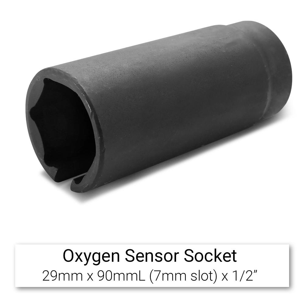 Daytona D10SENS 10pcs 1/2" & 3/8" Drive 22-29mm Oxygen Sensor Socket Set – image 7