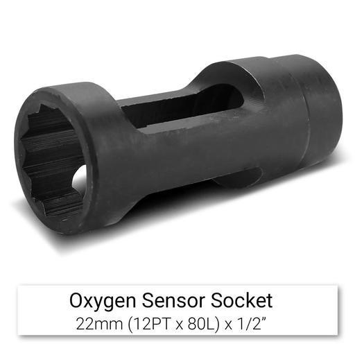 Daytona D10SENS 10pcs 1/2" & 3/8" Drive 22-29mm Oxygen Sensor Socket Set – image 10