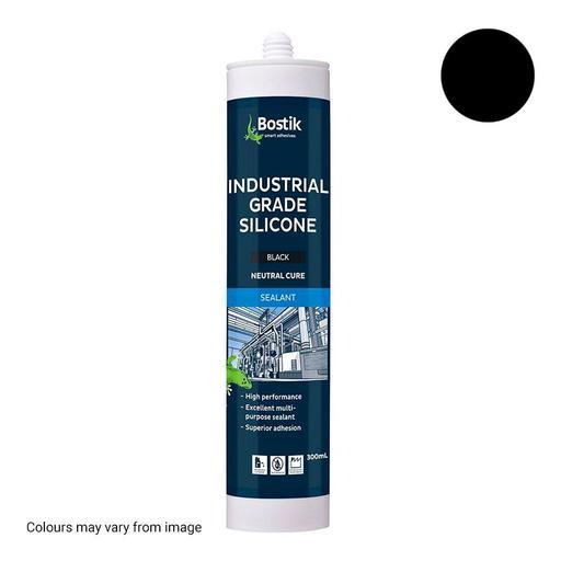 Bostik 30840121 300ml Industrial Grade Silicone - Black