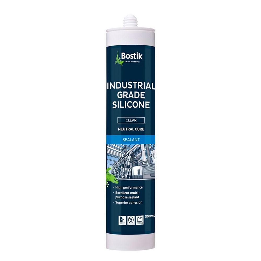 Bostik 30840117 300ml Industrial Grade Silicone Clear