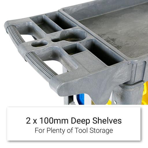 TradeQuip 6046 Workshop Trolly with 32 Parts Bins – image 3