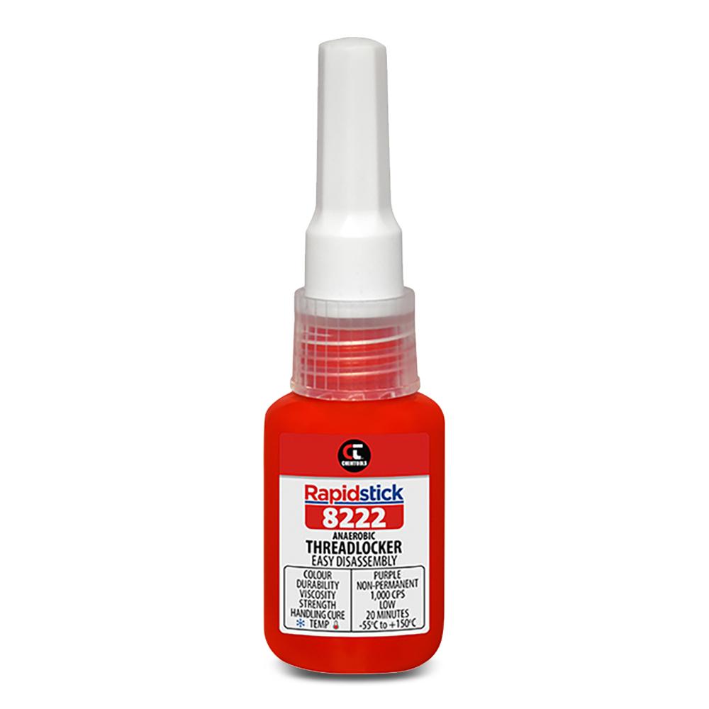 Chemtools 8222-10 10ml Rapidstick Threadlocker - Easy Disassembly - Purple – image 1