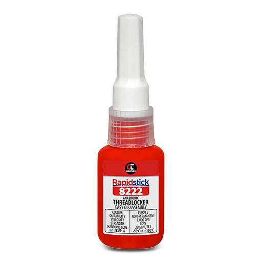 Chemtools 8222-10 10ml Rapidstick Threadlocker - Easy Disassembly - Purple