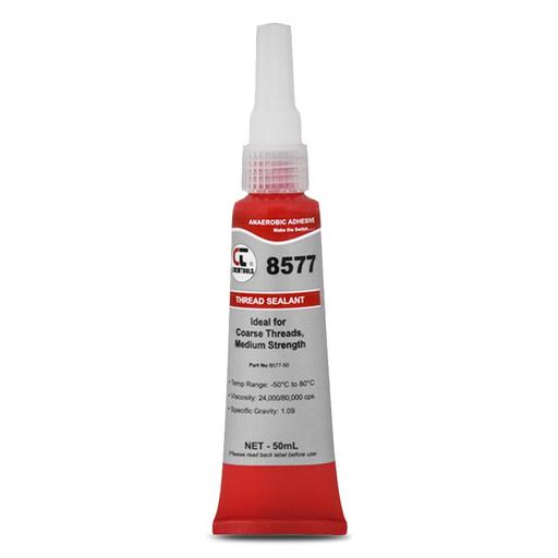 Chemtools 8577-50 50ml Rapidstick Thread Sealant - Potable Water - All Thread Types - Transparent Yellow