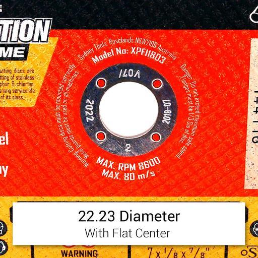 Xtorque XPFI1803 Platinum 80mm (7") 3mm Flat Centre Premium Inox Cutting Disc – image 5