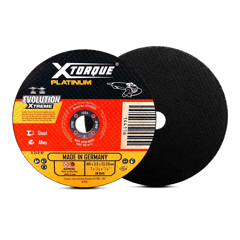 Xtorque XPFI1803 Platinum 80mm (7") 3mm Flat Centre Premium Inox Cutting Disc – image 2