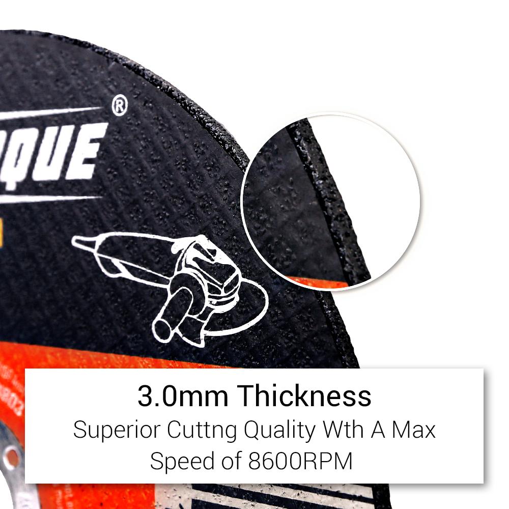 Xtorque XPFI1803 Platinum 80mm (7") 3mm Flat Centre Premium Inox Cutting Disc – image 4