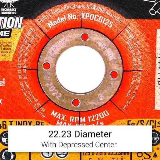 Xtorque XPDCG125 Platinum 125mm (5") 2.5mm Depressed Centre Premium Inox Cut & Grind Disc – image 5