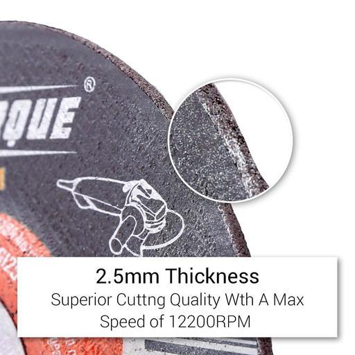 Xtorque XPDCG125 Platinum 125mm (5") 2.5mm Depressed Centre Premium Inox Cut & Grind Disc – image 4
