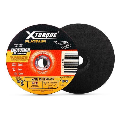 Xtorque XPDM180 Platinum 180mm (7") 1.6mm Depressed Centre Premium Multi Material Cutting Disc – image 2