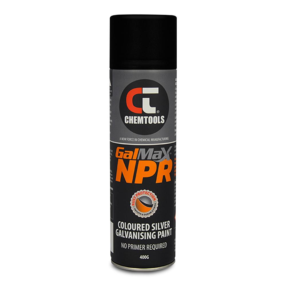 Chemtools CT-MBKSG-400 400g NPR Matte Black Galvanising Aerosol Paint – image 1