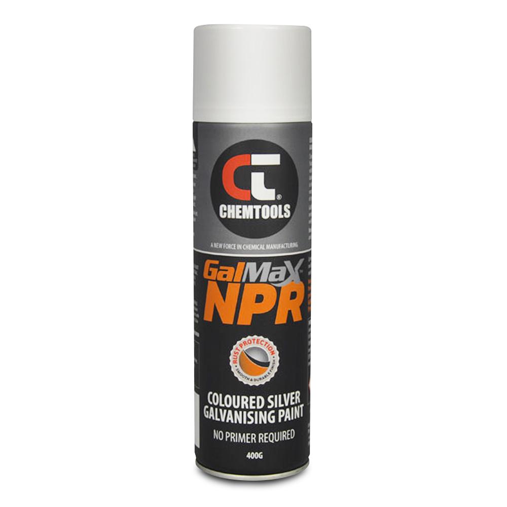 Chemtools CT-WSG-400 400g NPR White Galvanising Aerosol Paint – image 1