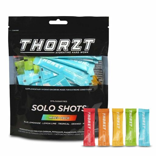 THORZT SSSFMIX 50 x 600ml Sugar Free Solo Shot Pack - Mixed Flavours