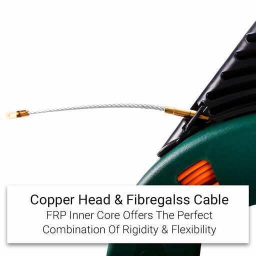 Sparrow SFTF304 30m x 4mm Fibreglass Fish Tape Cable Puller – image 5