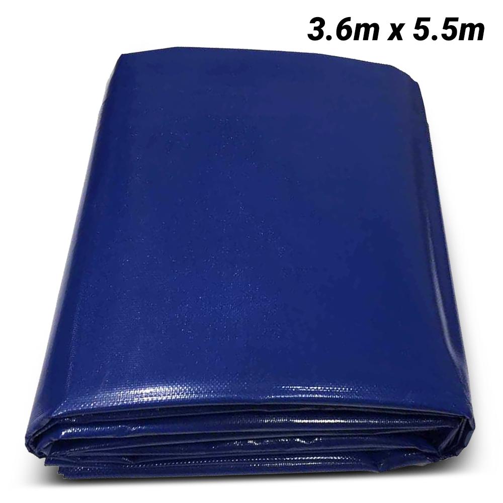 Polytuf XTE1218 3.6m x 5.5m Industrial Xtreme Duty Blue Tarp – image 1