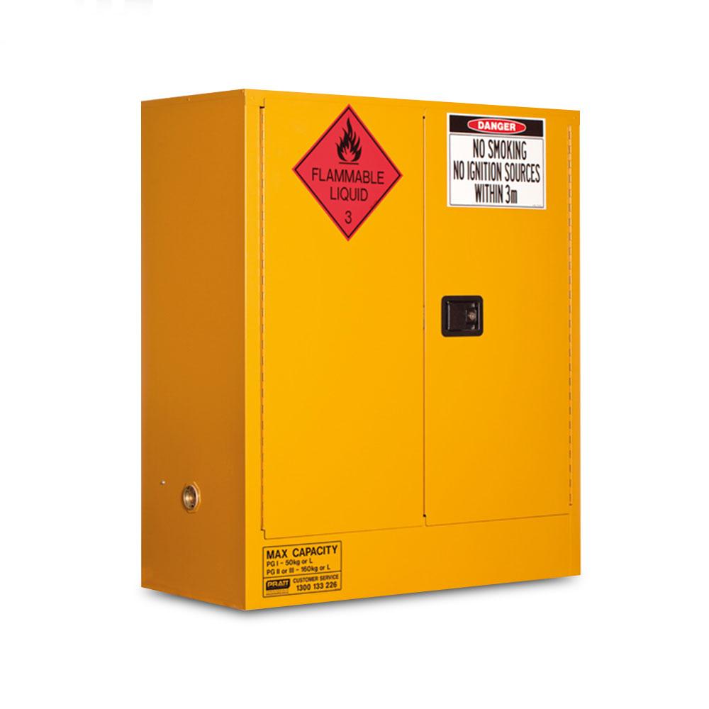 Pratt 5530as 160l 2 Doors 2 Shelves Flammable Liquid Storage Cabinet