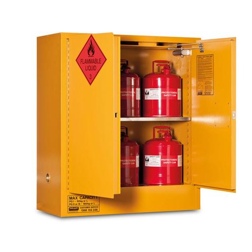 Pratt 5530AS 160L 2 Doors 2 Shelves Flammable Liquid Storage Cabinet – image 2