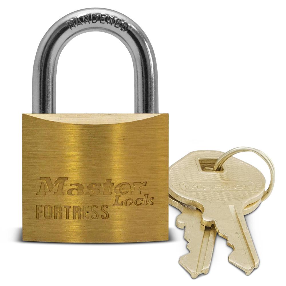 Master Lock FM1840DAU 40mm (1-1/2") Fortress Brass Padlock – image 1