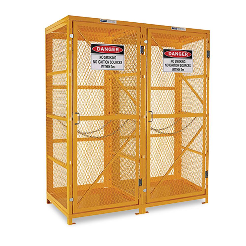 Pratt PSGC18V-FP 1 Storage Level 2 Door Gas Cylinder Storage Cage – image 2