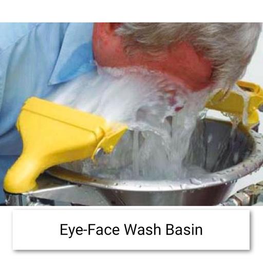 Pratt SE607 Combination Shower with Triple Nozzle Eye & Face Wash with Bowl & Foot Treadle – image 2