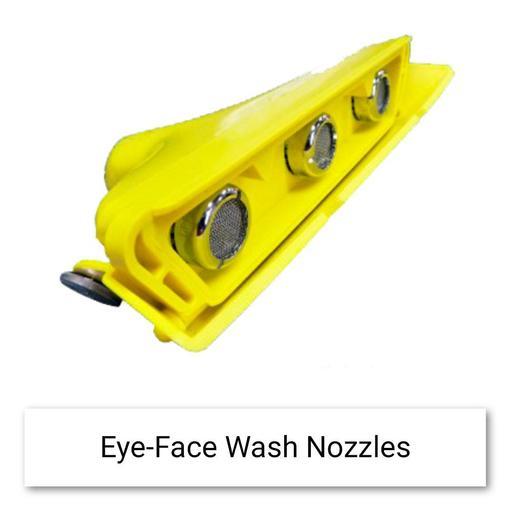 Pratt SE607 Combination Shower with Triple Nozzle Eye & Face Wash with Bowl & Foot Treadle – image 4