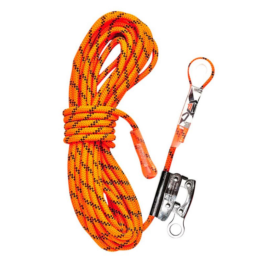 LINQ RKRG015 15m Kernmantle Rope with Thimble Eye & Rope Grab