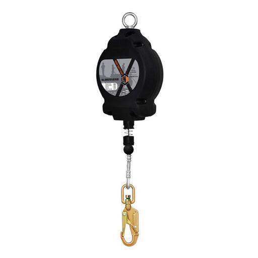 LINQ IRSR15 15m Self Retracting Wire Rope Loq-Bloq