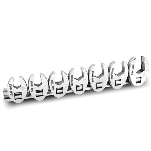 Daytona D7CROW 7pce 3/8" Drive Imperial Crowfoot Wrench Set