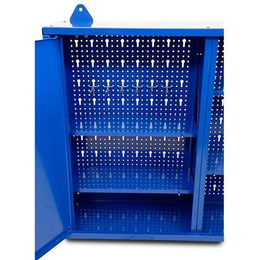 TradeQuip 1011T 3 Door Wall Mounted Tool Cabinet - Blue – image 3