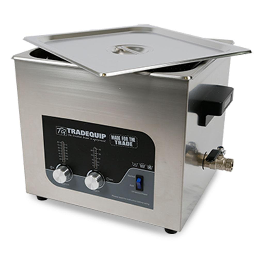TradeQuip 1037T 13L Ultrasonic Parts Cleaner