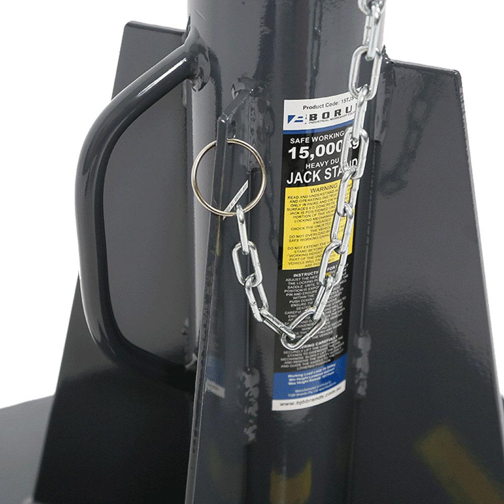 Borum 15TJS 15,000kg Tall Truck Jack Stand – image 6