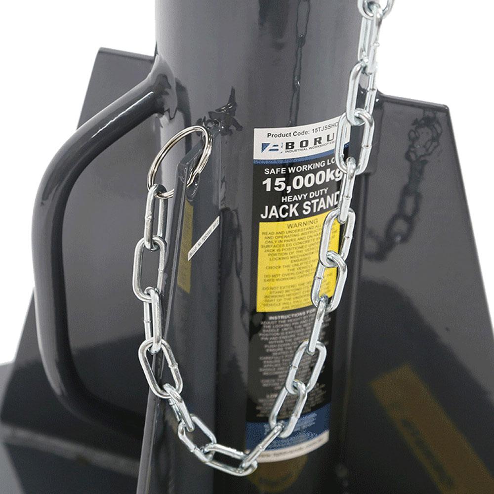 Borum 15TJSSHORT 15,000kg Short truck Jack Stand – image 7