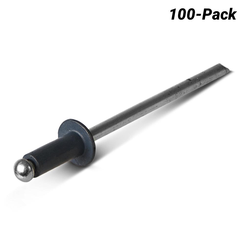 Apex AS-4-3-DO-HP 100-Pack 3.2mm x 8.6mm Aluminium/Steel Deep Ocean Rivet – image 1