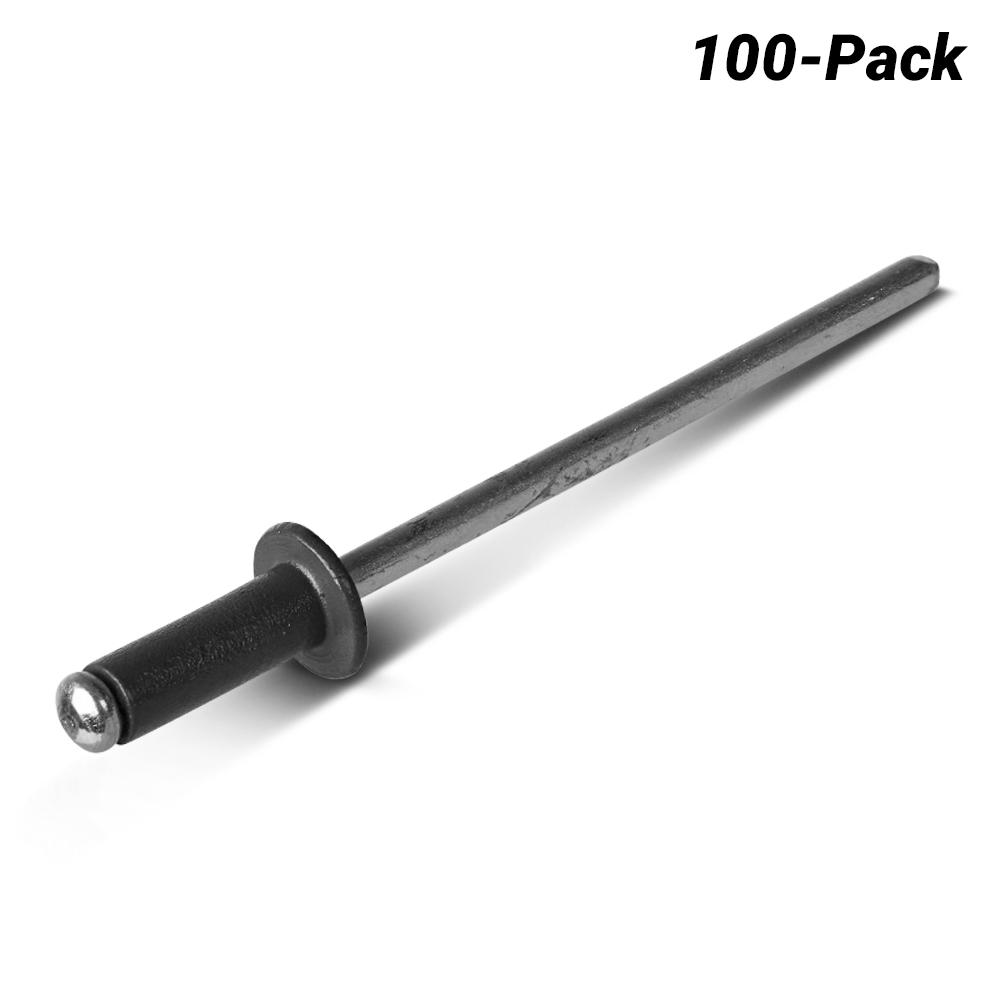 Apex AS-4-3-IS-HP 100-Pack 3.2mm x 8.6mm Aluminium/Steel Ironstone Rivet – image 1