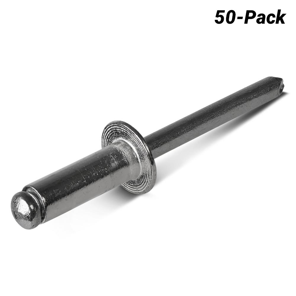 Apex AS-8-8-HP 50-Pack 6.4mm x 19.1mm Aluminium/Steel Rivet