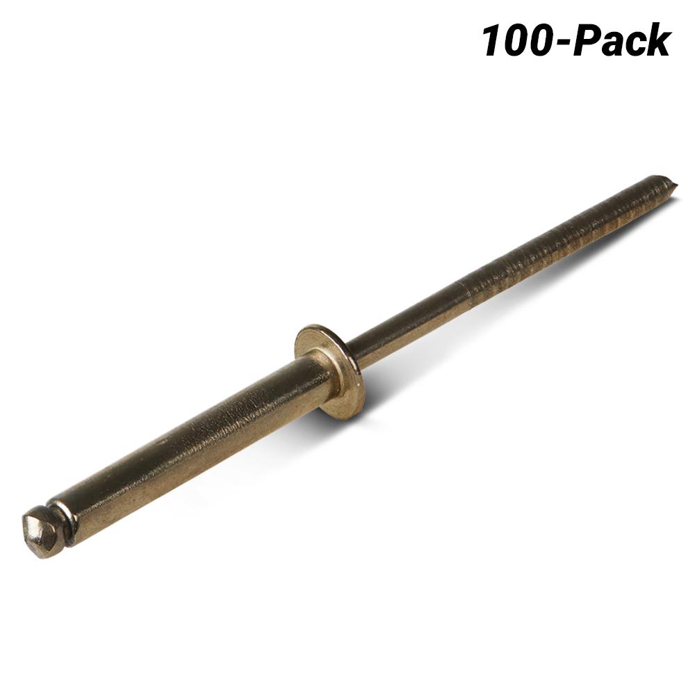 Apex STST-4-10-HP 100-Pack 3.2mm x 19.4mm Stainless Steel Rivet – image 1