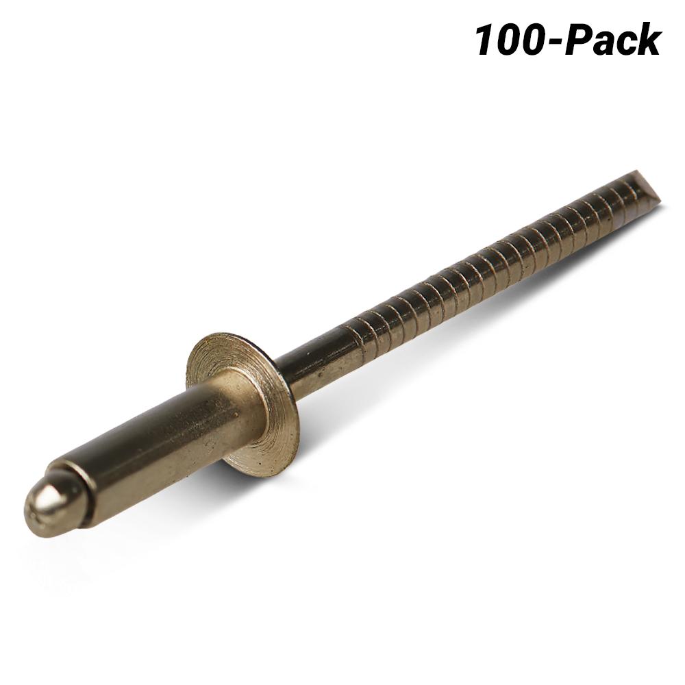 Apex STST-5-5-HP 100-Pack 4mm x 10.8mm Stainless Steel Rivet