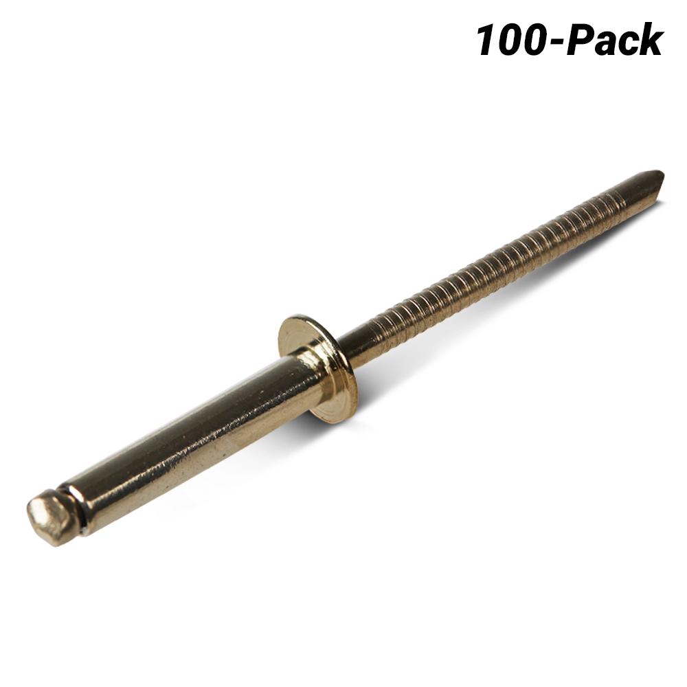 Apex STST-5-10-HP 100-Pack 4mm x 20.3mm Stainless Steel Rivet – image 1