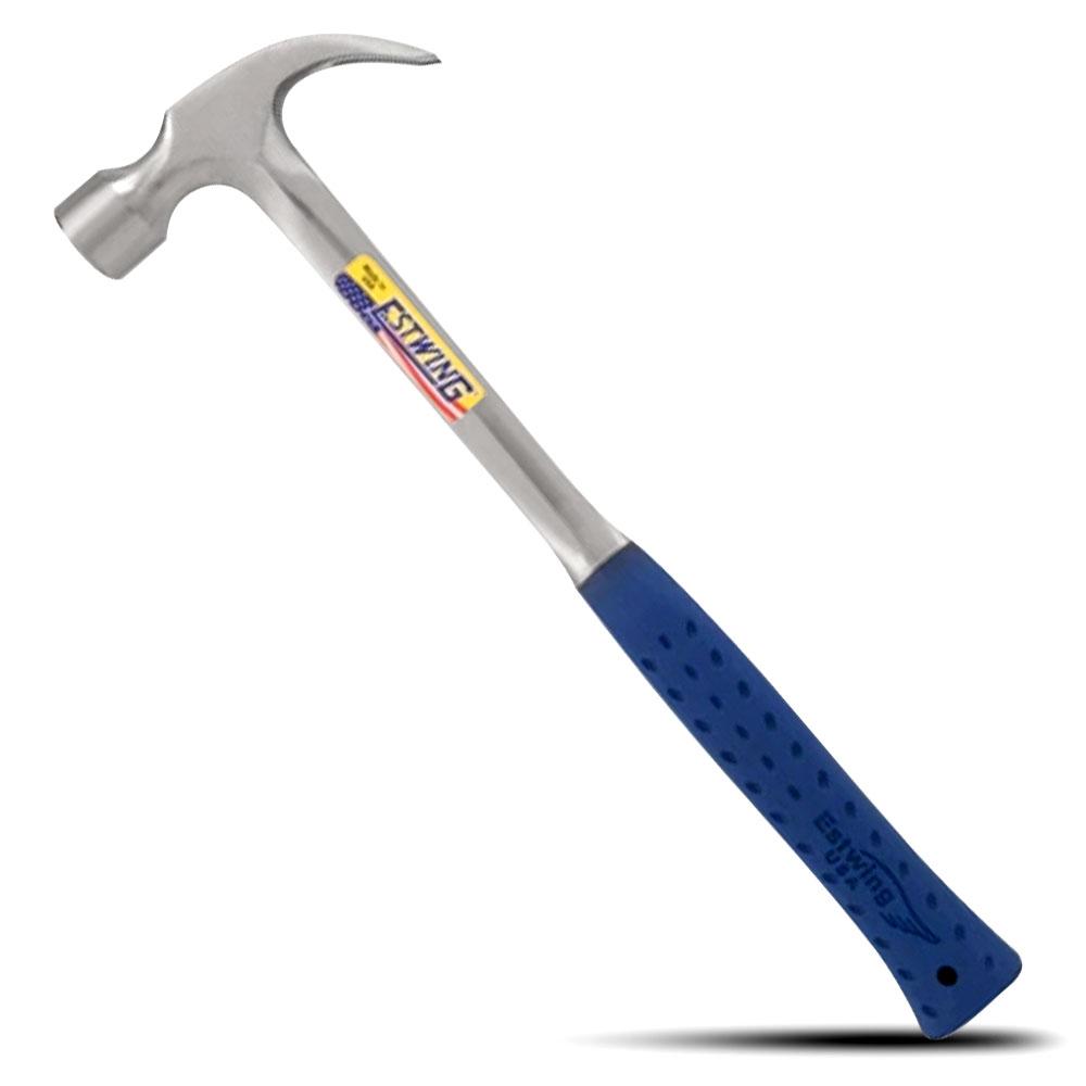 Estwing EWE3-22CR 22oz Smooth Face Solid Steel Framing Hammer – image 1